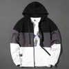 Men's Hoodies & Sweatshirts Handsome Color Matching Cardigan Large Size Sweater Original Heavy Men's Hooded Jacket Autumn And Winter Loo