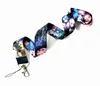 Mobiele telefoonbanden Charms 10stcs Rem cartoon ketting nekband sleutels mobiele lanyard id badge houder touw anime sleutelhanger feest goede geschenken voor boy girl 2022 #81