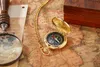 Montres de poche noir chiffres romains montre à Quartz hommes femmes boîtier creux Steampunk Vintage pendentif collier cadeaux pour Thun22