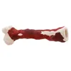 Simulazione di gomma ossea in aggiunta al respiro errori di orsacchiotto giocattolo morso morso resistente a morso cani morso giocattoli per animali domestici Wh0624