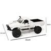 WPL C241 Полномасштабный RC Car 116 24G 4WD Rock Crawler Electric Buggy Track Truck Led Light на дороге 116 для детских подарков Toys 220720