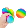 Ångad fylld bulldekompressionsleksak TPR Dumpling Stress Ball Squeezing Stress Relief Fidget Sensory Toys Kids Adults Gift