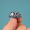 Misfits Skull Batwing Fiend Fiend Cartoon Pins Distintivi metallici Distintivi in metallo per spille per spille per spille di jeans Accessori per gioielli di moda 7985329