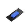 75 * 32mm 50 st Återanvändbar personal Badge Magnet Fast Button Namn Tag ABS med tre färgföretag ID-märke Magnetic Badge Holder