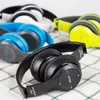 Kablosuz Kulaklık Stereo 5.0 Bluetooth Kulaklıklar Katlanabilir Oyun Kulaklık P47 Bas Animasyonu Destek TF FM Kart İnşa Mikrofonu 3.5mm Perakende Kutusu