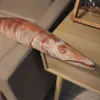 Creative 58150Cm Saury Plush Toy Simulation Fish Plush Pop Funny Pet Animal Toy Stuffed Soft Pillow Gift for Kids ldren J220729