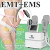 Otro equipo de belleza Refrigeración por aire 4 manijas Hiemt Tech EMT EMS Neo Adelgazante Esculpir Contorno corporal Pérdida de peso Estimulación muscular Máquina de elevación de cadera Uso en salón en casa