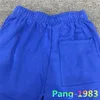 Pantaloni da uomo Pantaloni sportivi da uomo in schiuma 3D bianca con logo Sp5der Uomo Donna Grafica stella ragnatela 555555 Blu Hip Hop Young Thug Trou298R