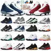 Jumpman 13 13S Basketskor Herr Trainer Sneakers High Flint Bred Island Grön Röd Dirty Hyper Royal Starfish He Got Game Black Cat