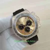 EW Fabrika En Kaliteli Saatler Chronograph ETA 7750 Mekanik 40mm x 12.5mm 116518 Cosmograph Seramik 18 K Sarı Altın Otomatik Erkek erkek Izle Saatı