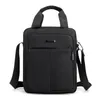 Duffel Bags Men's Crossbody Bag Vertical Square Solid Large Capacity Business Handbag Waterproof Zipper Shoulder PacksDuffel