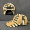 2022 Kwaliteit mannen Designer honkbal hoed casquette caps mode het logo op de achterkant vorm de cap dames ball cap katoen zon hoed high qual wllw