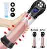 sex massagerSex Toy masseur électrique pompe à pénis sous vide jouets pour hommes élargissement en plastique mâle Extender dispositif de formation adultes boutique UZC4