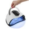 Nxy Nail Dryer Uv Gel Polish Drying Lamp for Manicure with Smart Sensor 66leds Professional Led Art Salon 220624