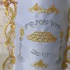 1Lot 4st Creative broderade vinpåsar flaskskydd för Shabbat Bröllopsfödelsedagsfest Husuppvärmning Hemlagring 220427