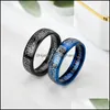 Bandringen titanium stalen ring koran mesr moslim religieuze islamitische halal woorden mannen vrouwen vintage bague arabische god drop levering 2021 j dhchm