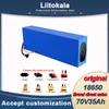 Liitokala 72V 35AH بطارية البطارية حزمة 3000 واط 2500 واط 18650 20 ثانية 12p ليثيوم 84 فولت دراجة كهربائية ايون سكوتر سكوتر عربات الجولف، مركبات معالم المدينة، بطاريات