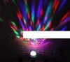 Varejo E27 AUTO 3W Roting RGB Stage Iluminação LED Mini Party Dance Bulb