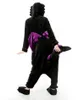 Jumpsuits voor dames rompers heren dames zwarte paarse cartoon