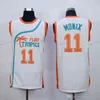 Sjzl98 Pas Cher Hommes Semi Pro Film Flint Tropics # 7 Café Noir Jersey En Gros # 33 Jackie Moon # 69 Downtown # 11 ED Monix Basketball Maillots