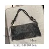 Bolso de hombro Asa Bolsos de diamantes de imitación de cristal brillante Embrague de noche Monederos y bolso de lujo Diseñador de plata Hobo Hobo Bags party 220526S