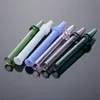 2022 Novo Mini Nectar Collector Pyrex Glass Burner Pipes Colorido Caneta Estilo Nector Colecionadores Tubo Reto Acessórios De Fumadores Dab Palha