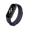 M7 Sports Smart Wristband Smartwatch Heart Rate Blodtryck Syre Monitoring Waterproof Smart Armband Men's Women's Multi-Function Watches
