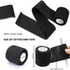 Health Beauty & Body Art Grips 96/48/24/12/6 Black Tattoo Grip Bandage Cover Wraps Tapes Nonwoven Waterproof Self Adhesive Finger Pr...