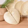 120 sztuk Party Favor Palm Leaves Fani Handmade Wiklinowe Naturalne Kolor Palm-Wentylator Tradycyjne Chińskie Craft Wedding Gifts Bes121