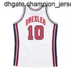 Nouveaux marchandises pas cher USA Basketball Clyde Drexler Wht 1992 Dream Team Top Jersey gilet cousé les maillots de basket-ball de basket-ball