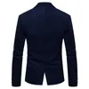 Aiopeson Marke S -Anzug Jacken solide schlanke Fit Single -Knopf -Kleid Anzüge Mode Casual Cord Blazer Männer 220810