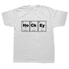 Erkek Tişörtler Hokey Oyuncu Buz Doğum Günü Komik Unisex Grafik Moda Pamuk Kısa Kollu Tişörtler O-boyun Harajuku T-Shirt