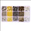 CLASPS HOODS smycken Fyndkomponenter Ställ in DIY -pärltillverkningssats med hummerhoppring DH4SA