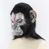 유인원의 행성 Halloween Cosplay Gorilla Masquerade Mask Monkey King Costumes Caps 현실적인 원숭이 마스크 Y200103310g239o