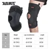 Aolikes Spring Support Running Knee Pads Basketball Caminhadas Absorção de choque de compressão Protetor de menisco respirável 220812