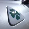 1 paire Aluminium Fender Decoration Stickers Four Leafs Clover pour Alfa Romoe Giulia Stelvio Extérieur autocollants Accessoires de voiture 8069961