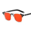 New Square Sunglasses Woman Brand Designer Fashion Hip Hop Sun Glasses Female Transparent Candy Colors Trend De Sol 220609