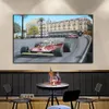 Jody Scheckter 1979 Monaco Grand Prix voiture de course impression toile peinture décor à la maison mur Art photo pour salon décor