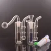 Gros 2style fumer coloré 10mm femelle petit verre huile dab rig bong pipe à eau narguilé pour fumer avec bol de tabac