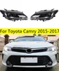 Conjunto de faróis automotivos para toyota camry, farol led 20 15-20 17, led completo, dinâmico, sinal de seta drl, luzes de condução