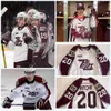 하키 유니폼 2022 Custom OHL Peterborough Petes 스티치 하키 저지 25 Emmett Sproule 22 Tucker Robertson 10 J.R. Avon 14 Joe Carroll 16 Nick Lardis 2