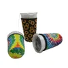 30oz Neoprene Tumbler Cup Holder Party Favor Fashion Printing Outdoor Portable Water Cup Tote Bags DHL Fast EE