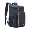 Oxford Big Cooler Bag Outdoor Large Capacity Leak Proof Men Woman Thermal Insulated Cooler Shoulder Backpack Picnic Bag Y220524