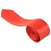 Bow Ties Red Self Tie tarzı polyester kravat boyunbağı Menbow için