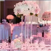 decoratie Tall Crystal Wedding Flower Stand Table Centerpiece Event Decorations vincigant kristallen middelpunt make209