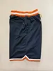 Baseball Shorts Space City Navy Running Sports Clothes with Zipper Pockets Size S-XXL Mix Match Order High Quality