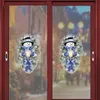Dekoracje świąteczne naklejka na drzwi Snowman Wall okna Świąteczna dekoracja navidad decalchristmmas