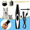 Kit de toilettage professionnel de tondeuse à cheveux de chien de chat rechargeable tondeuse à cheveux pour animaux de compagnie ensemble de rasoir animaux machine de coupe de cheveux à faible bruit 220423