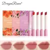 Lip Gloss Zigarette Lippenstift Set 4PCS Matte Langlebige Feuchtigkeitsspendende Antihaft Tasse Koreanische Kosmetik Maquillaje TSLM1Lip Wish22