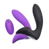 Vibrador anal para homens brinquedos adultos 18 buttplug massageador estimular o controle remoto sem fio vibrador masculpador masculpador gay